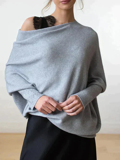 Linda One-Shoulder Sweater