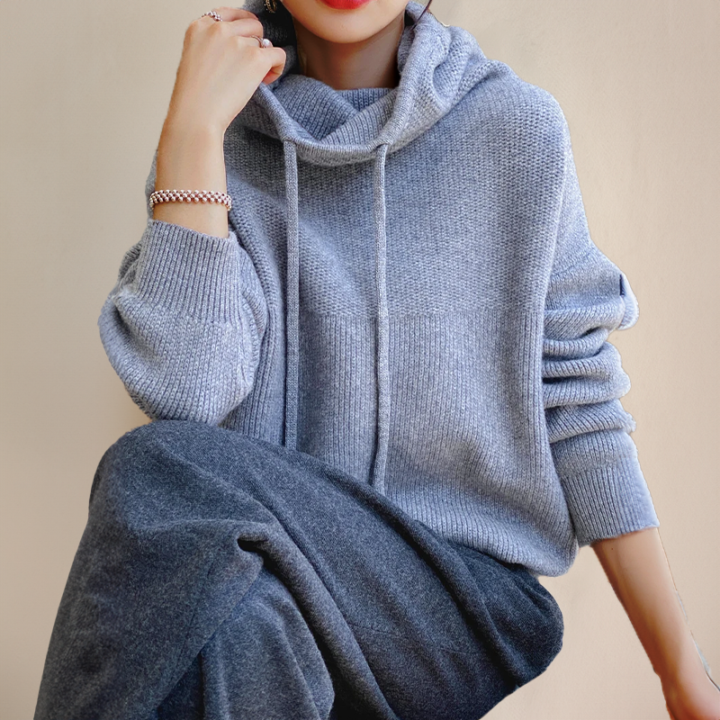 Soft Merino Wool Women's Hoodie